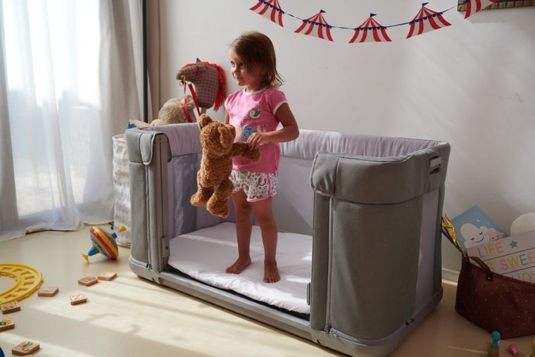 Chicco, Co-Sleeping, Next2me Forever, łóżeczko dostawne, Cool Grey