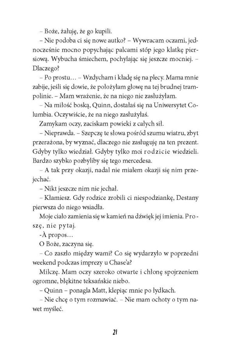 Czasami jestem morzem łez