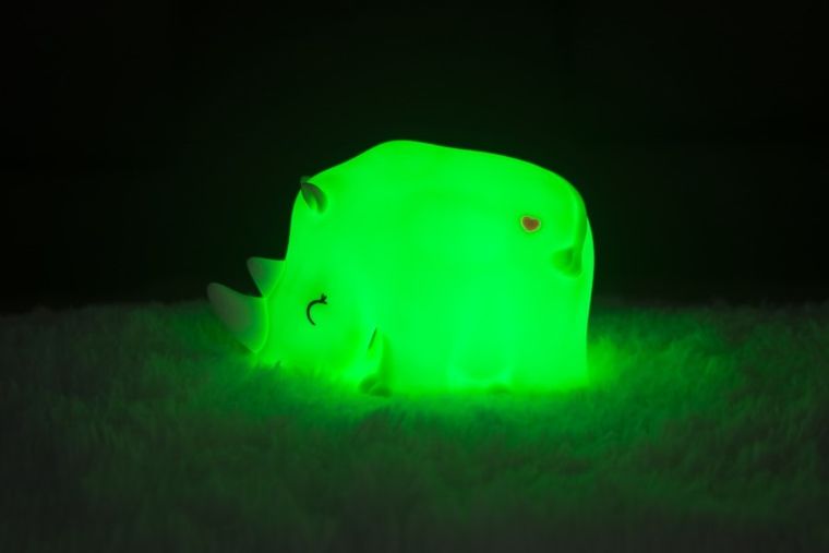 Dhink, Nosorożec, lampka silikonowa na USB