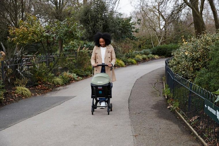 Doona, Doona I, mobilny fotelik samochodowy, desert green, 40-85 cm