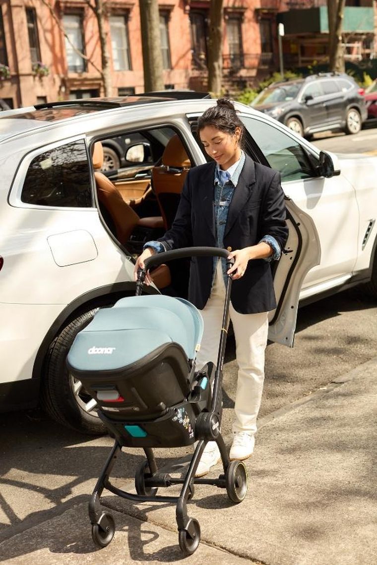 Doona, Doona X, mobilny fotelik samochodowy, dusty sage, 40-85 cm