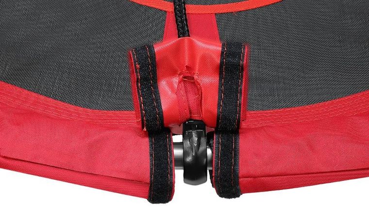 Enero, huśtawka ogrodowa, bocianie gniazdo, XXL, czerwona, 100 cm