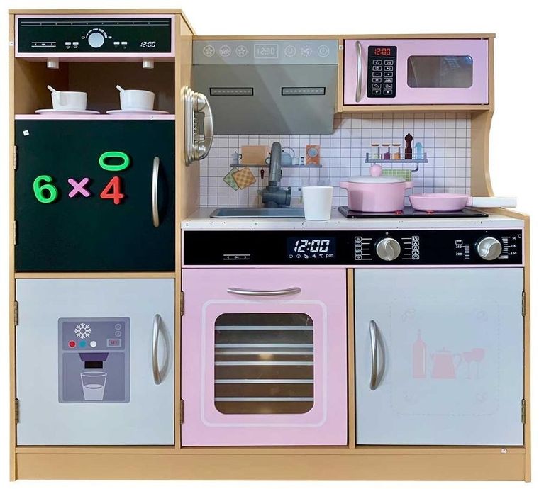 Enero, kuchnia drewniana, lampka LED, wooden, 87-30-83.5 cm