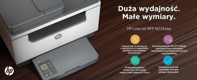 HP, Urządzenie Wielofunkcyjne Laserjet M234sdw