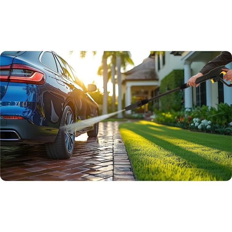 Humberg, myjka ciśnieniowa ze zwijakiem, 1800W, HM-300