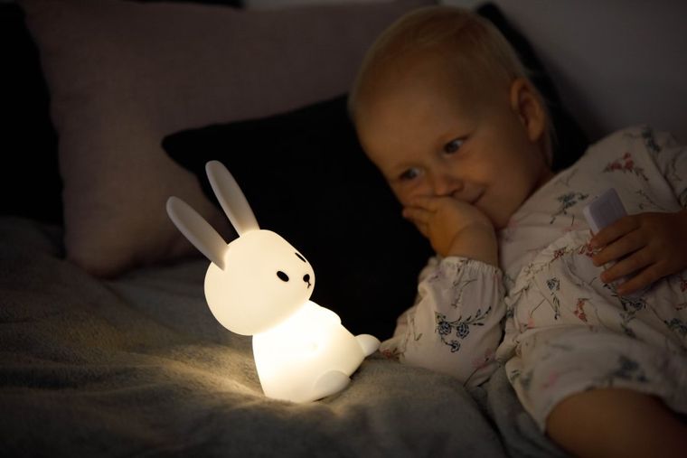 InnoGIO, GIObunny, silikonowa lampka nocna, midi