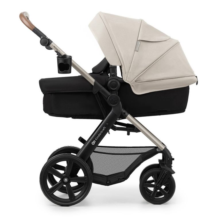 Kinderkraft, Moov 2, wózek wielofunkcyjny, 3w1, Moonlight Grey