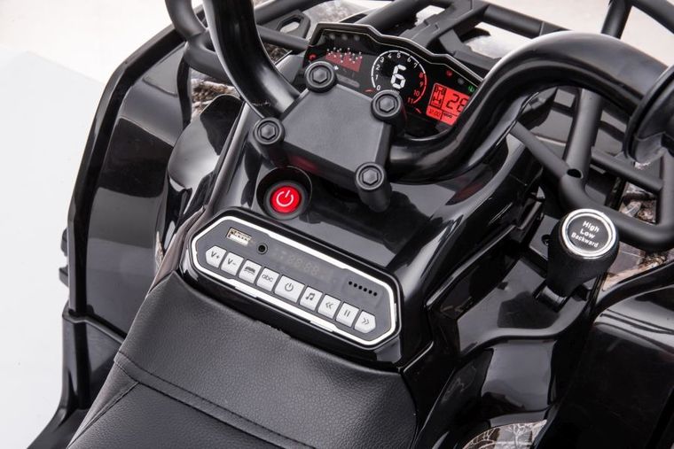 Lean Cars, Madman, quad, pojazd na akumulator, czarny