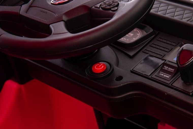 Lean Cars, Scania 500R, pojazd na akumulator, tir, HL698 4-4, różowy