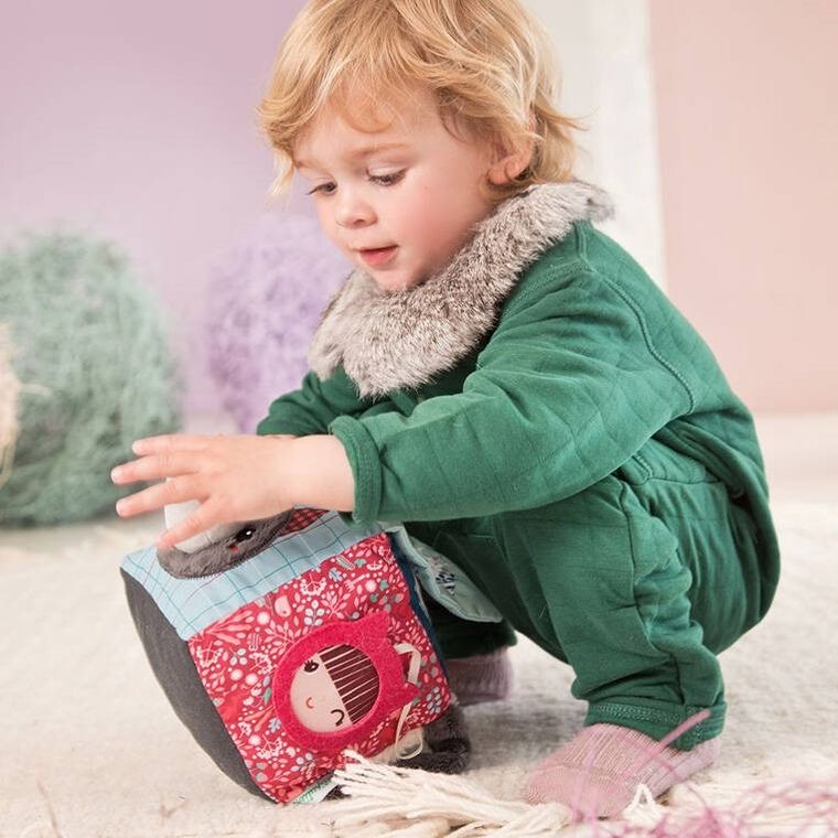 Lilliputiens, Kostka wielofunkcyjna Wilk Louis 9m+