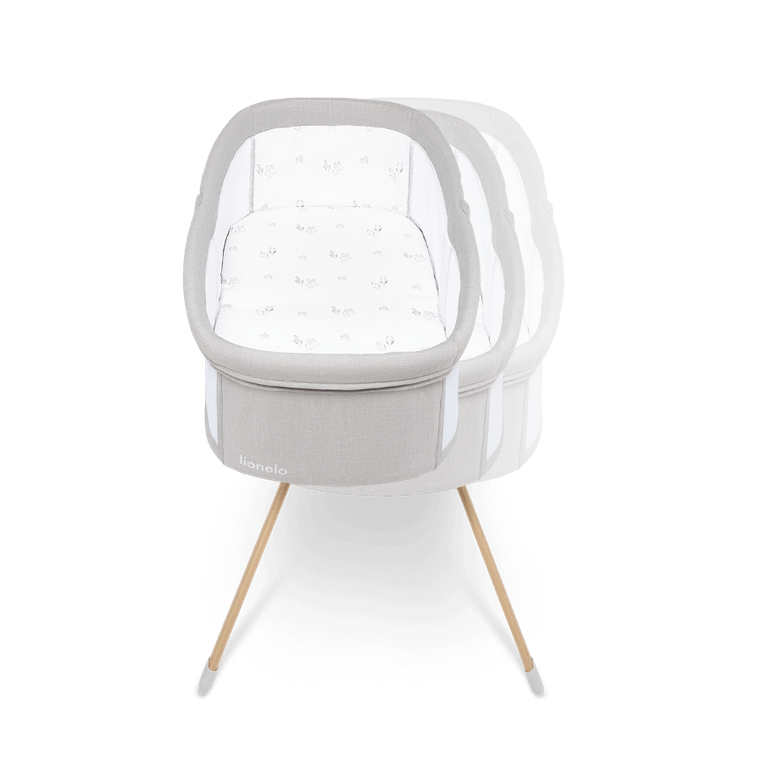 Lionelo, Malin Evo, łóżeczko, Beige Sand