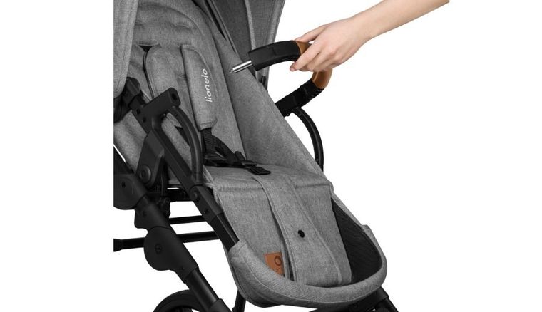 Lionelo, Mari Tour, wózek wielofunkcyjny z zestawem akcesoriów, 2w1, Grey Stone