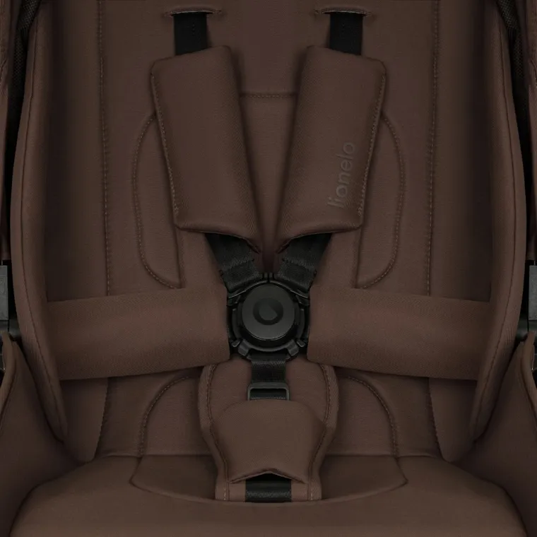 Lionelo, Mika Plus, wózek spacerowy, mocha mousse