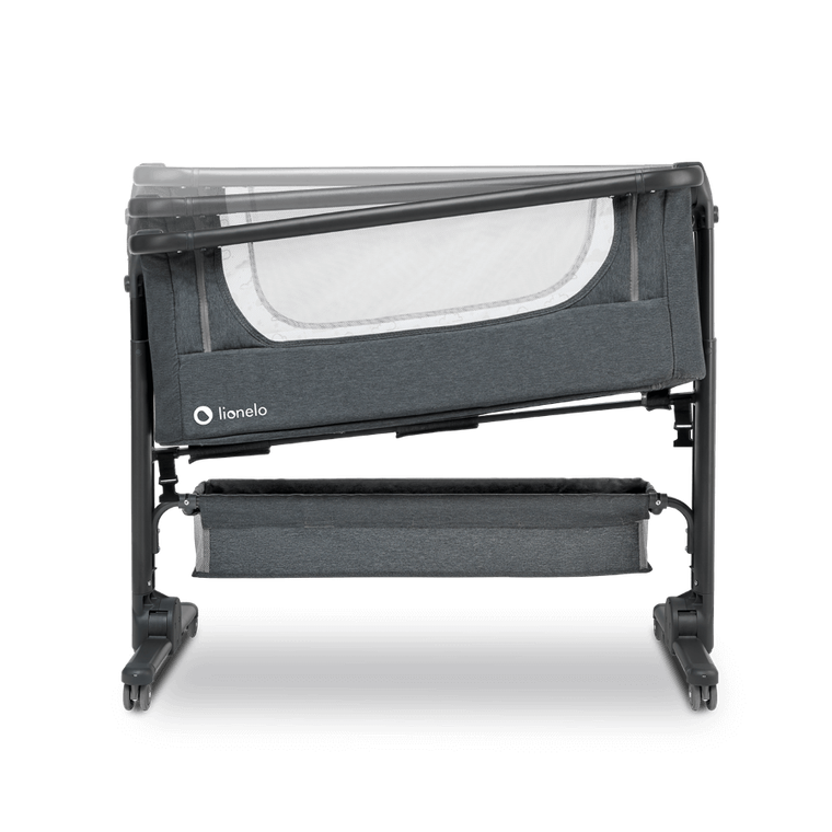 Lionelo, Timon, łóżeczko dostawne, Graphite