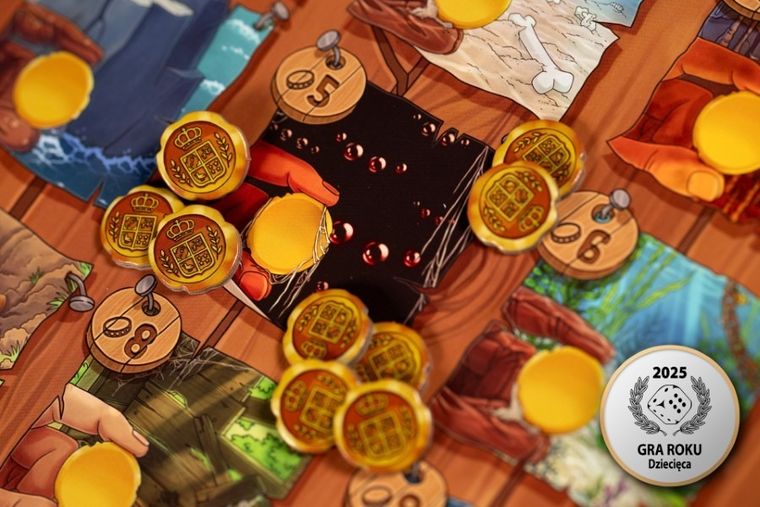 Lucky Duck Games, Toriki Wyspa rozbitków, gra familijna