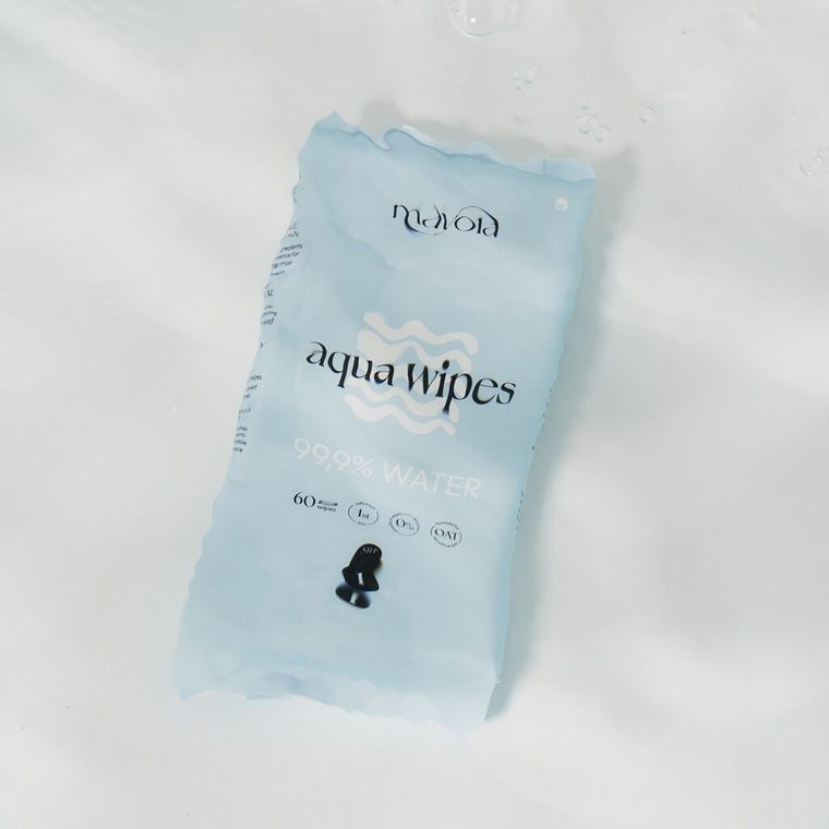 Mayola, chusteczki nawilżane, 99.9% wody i owies, 60 szt.