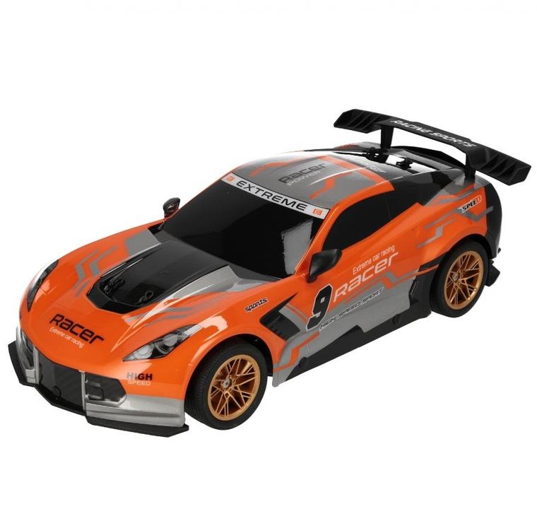 Mega Creative, pojazd wyścigowy, zdalnie sterowany