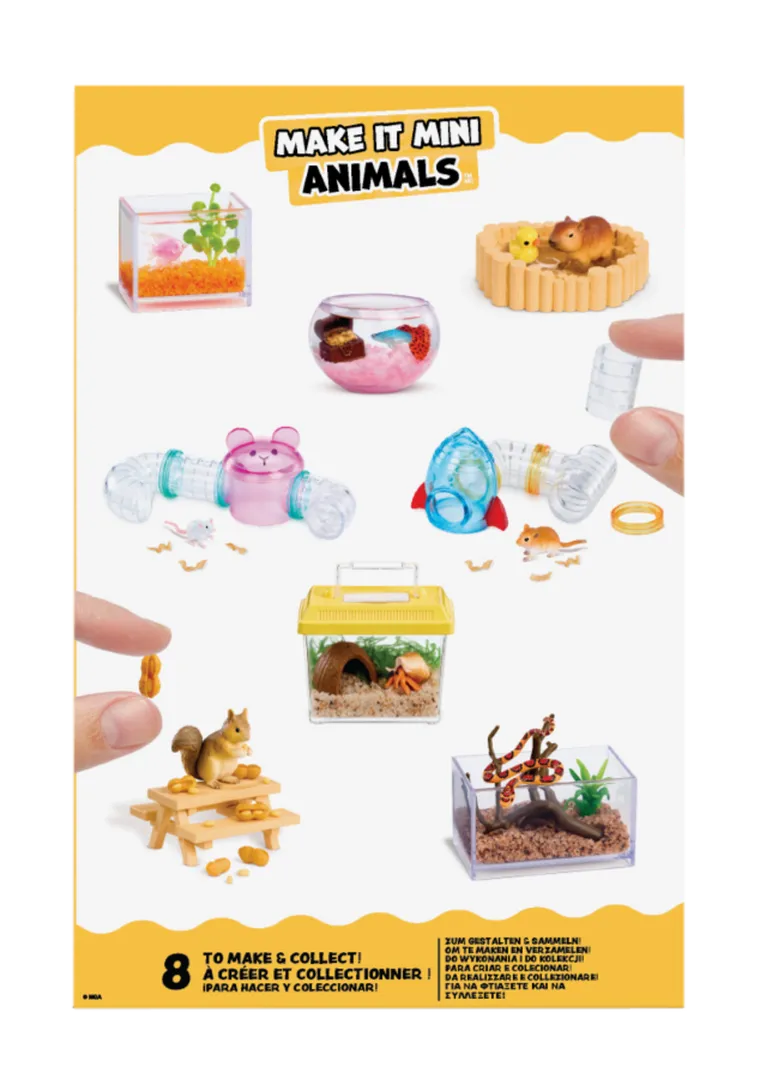MGA's Miniverse, Make It Mini, Animals, kula niespodzianka, mini zwierzątka