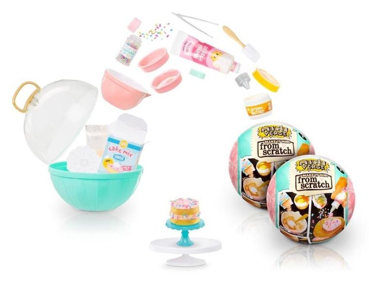 MGA's Miniverse, Make It Mini, From Scratch, kula niespodzianka, mini jedzenie