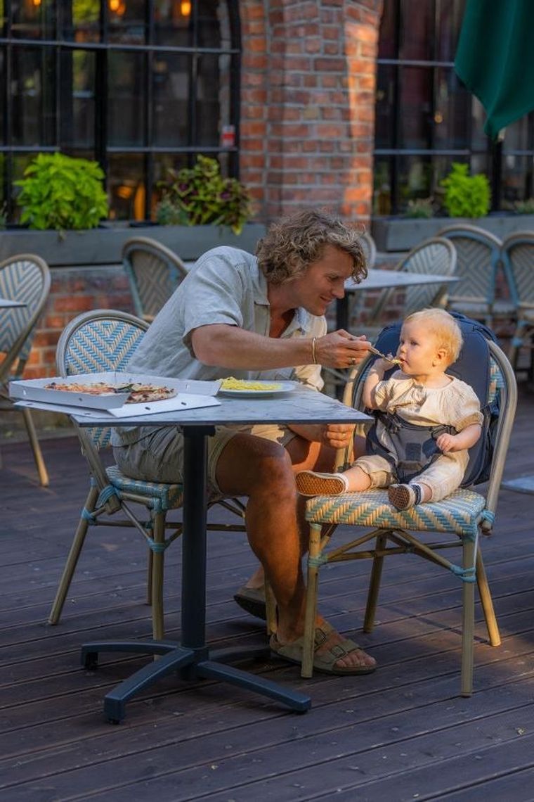 MiniMeis, G5, plecak dla rodzica, Dusk Blue