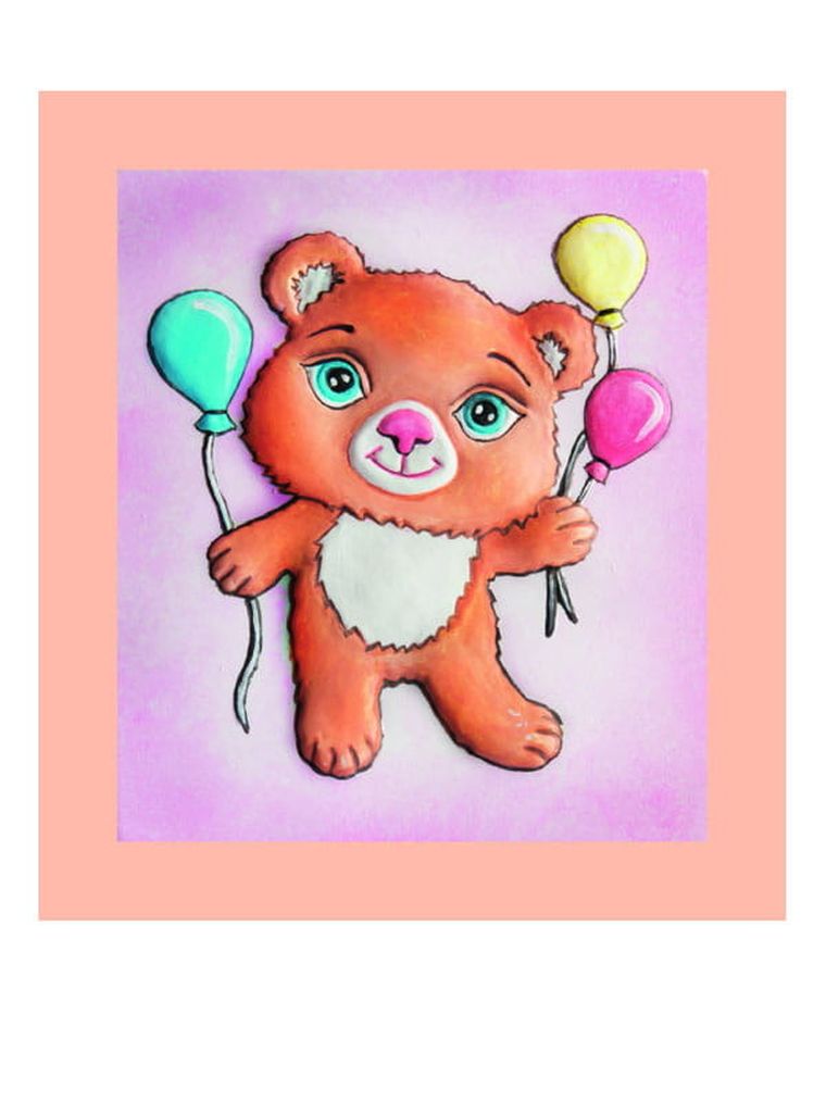 Mirage Hobby, Wypukła Malowanka, zestaw kreatywny do malowania, Zwierzątka