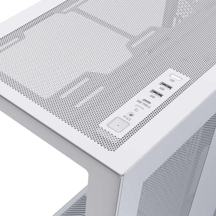 Modecom, Volcano Space XL Full Tower, obudowa, biała