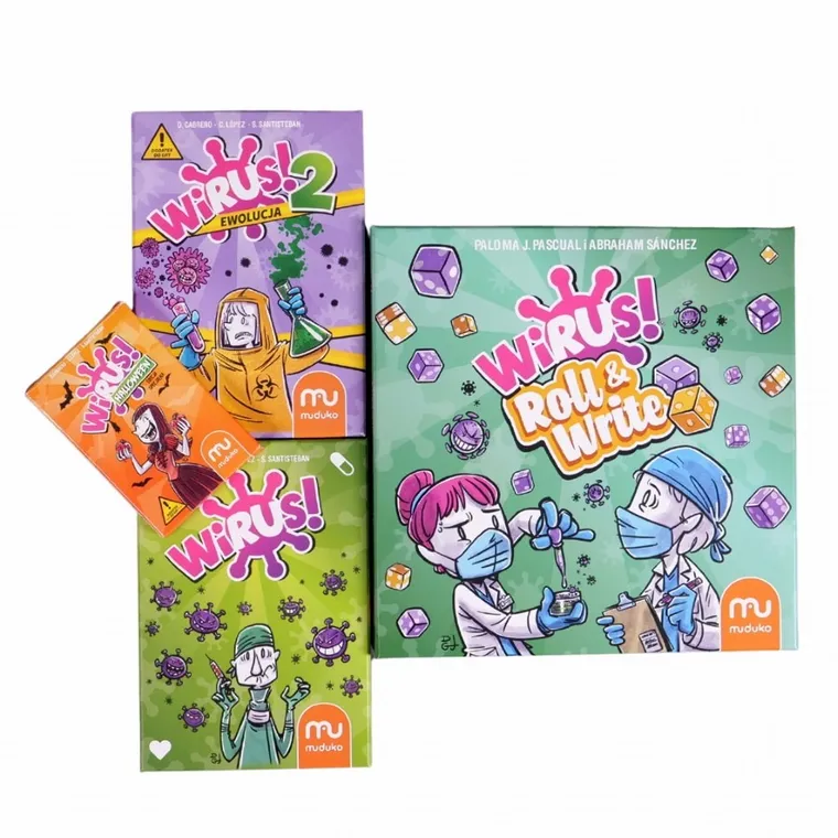 Muduko, Wirus! Roll & Write, gra kościana