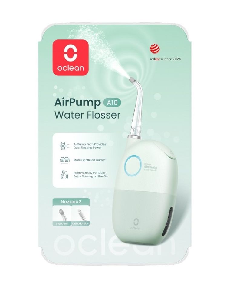 Oclean, irygator podróżny A10, zielony