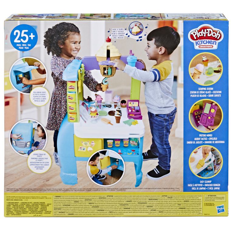 Play-Doh, Wielka lodziarnia na kółkach, zestaw kreatywny