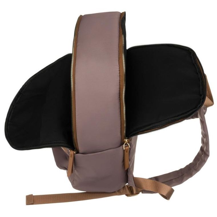 Plecak miejski, beżowy, Peterson