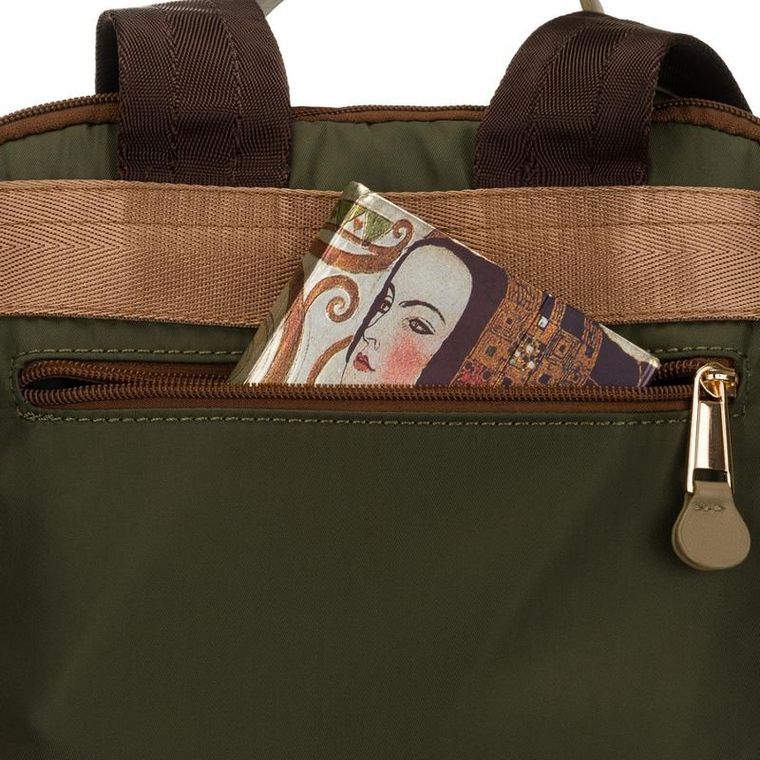 Plecak podróżny, bagaż podręczny do samolotu, zielony, Peterson