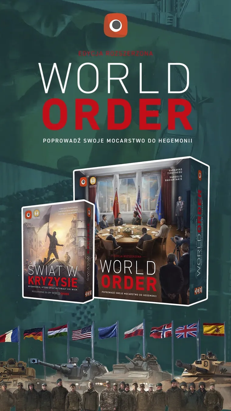 Portal Games, World Order: Edycja Rozszerzona, gra strategiczna