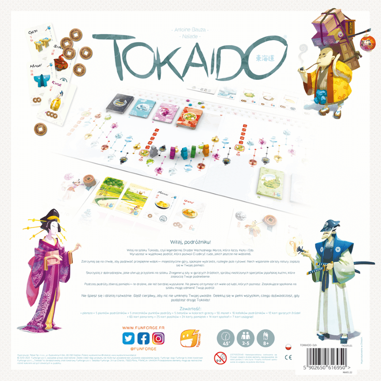 Rebel, Tokaido, gra towarzyska