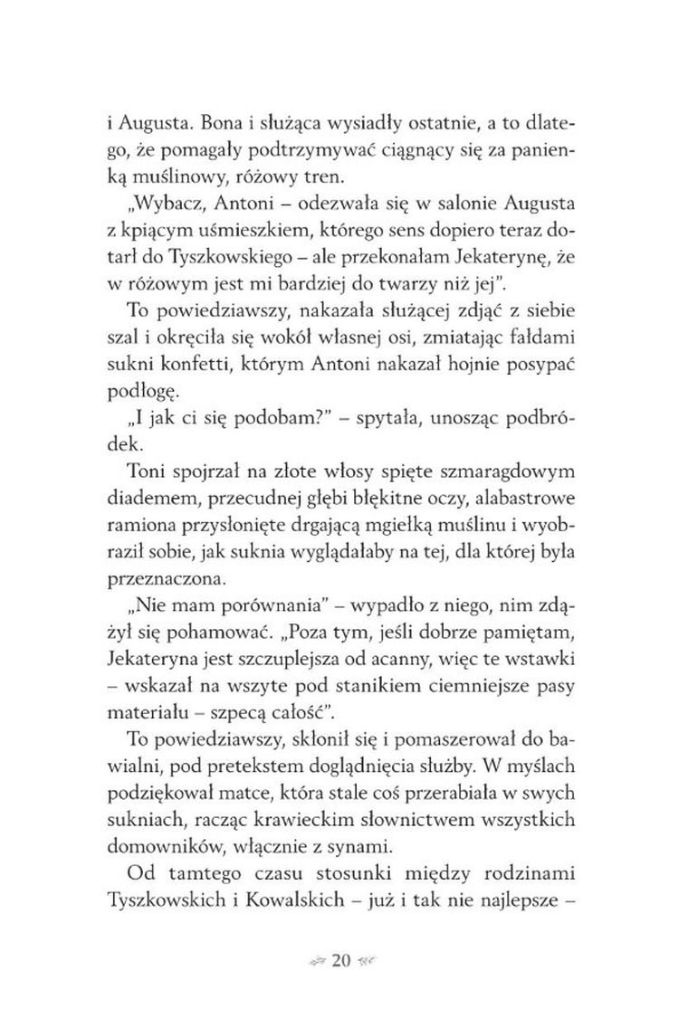 Saga rodu Tyszkowskich. Tom 2. Czarci ogród