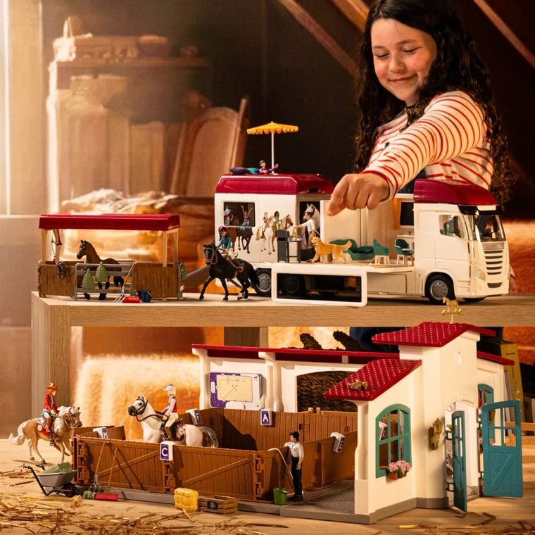 Schleich, Horse Club, Arena Jeździecka Peppertree, zestaw, 42639