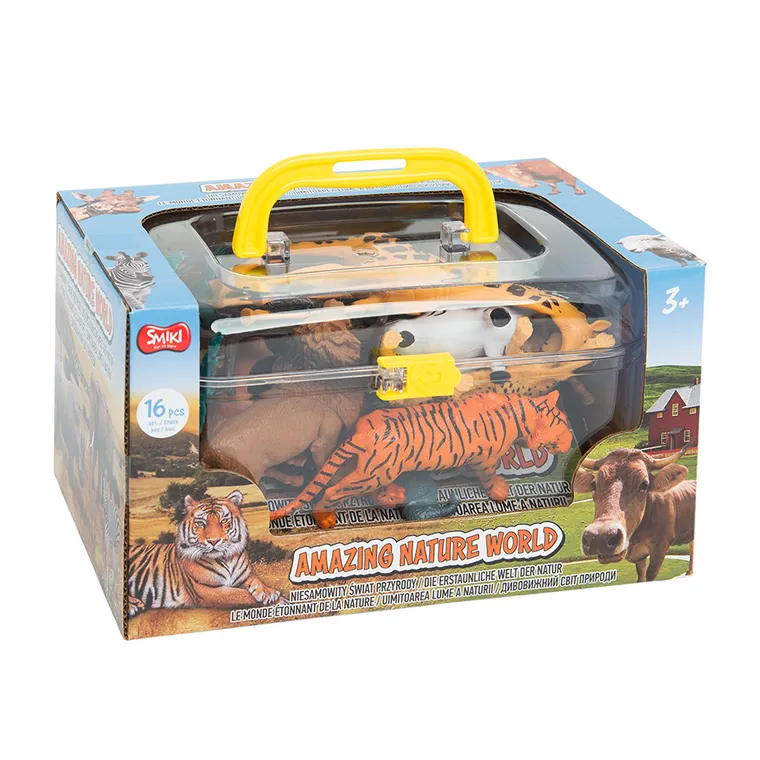 Smiki, Safari, zestaw figurek, 16 elementów
