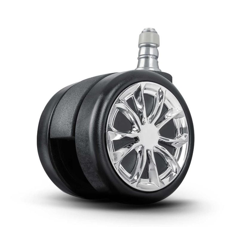 Sofotel, kółka gumowane do foteli, czarne, 5 szt.