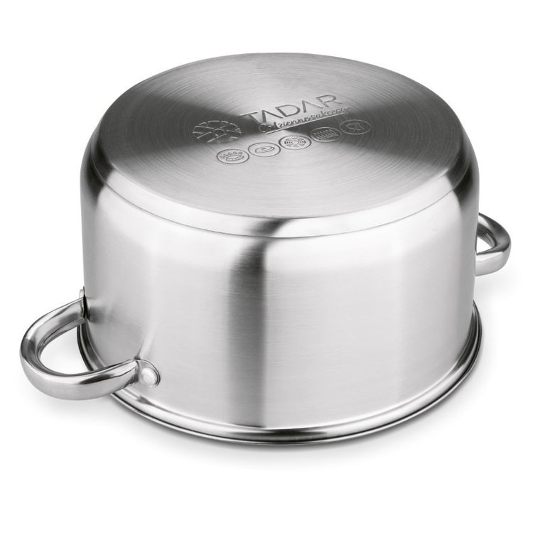 Tadar, Bahama, zestaw garnków ze stali nierdzewnej, 8 elementów