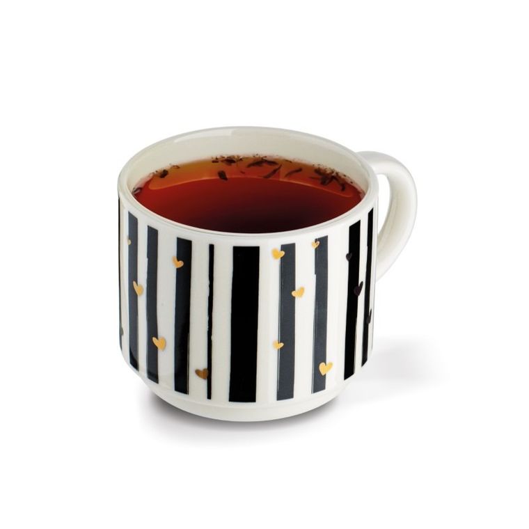 Tadar, Decor, komplet kubków na stojaku, 300 ml, 4 szt.