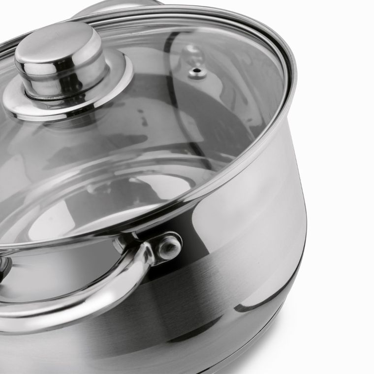 Tadar, Luzon, garnek ze stali nierdzewnej z pokrywką, 24 cm, 5,7l