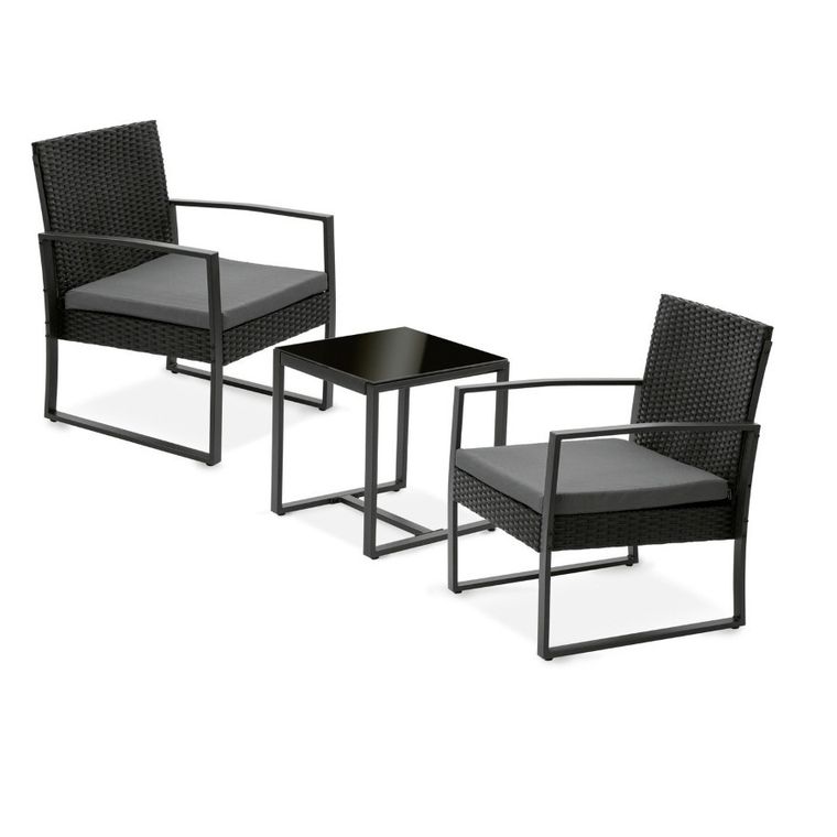 Tadar, Madera, komplet mebli ogrodowych, fotele i stolik