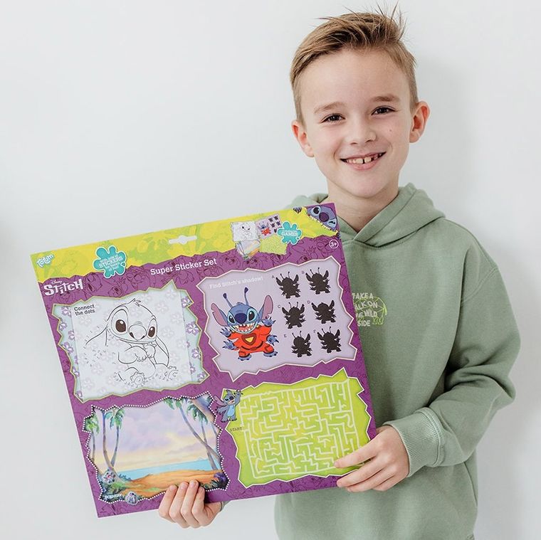 Totum, Lilo i Stitch, duży zestaw naklejek, 300 elementów