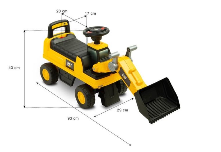 Toyz, CAT, jeździk, ładowarka