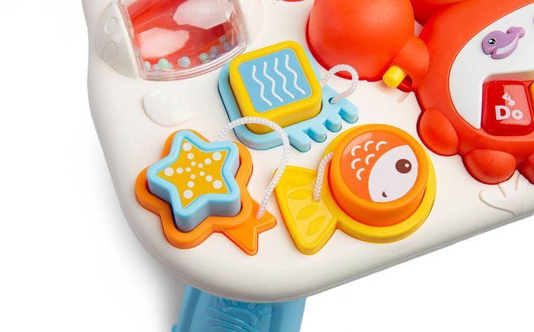 Toyz, Spark, chodzik, stolik edukacyjny, 2w1, pink