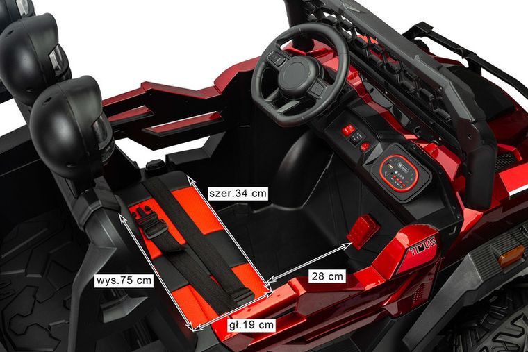 Toyz, Timus, pojazd terenowy na akumulator, camo