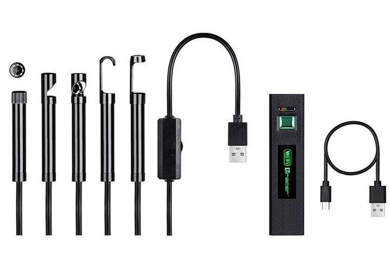 Tracer, HardWire, kamera endoskopowa, 5M 8MM LED WIFI