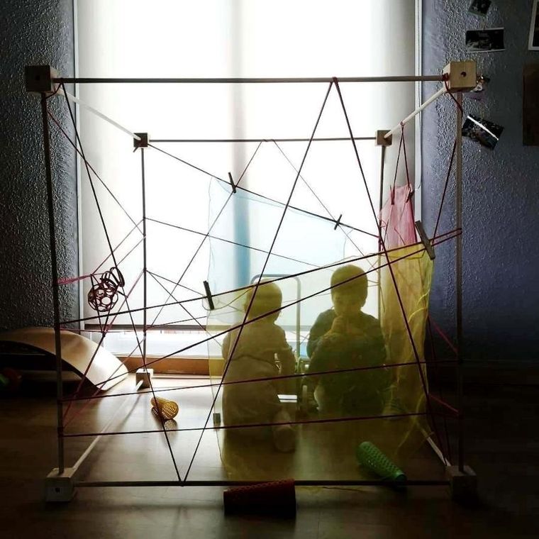 Trigonos, Cubic, drewniane klocki konstrukcyjne, 20 elementów