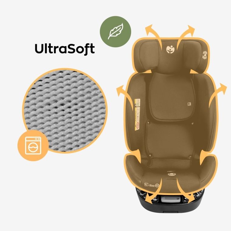 Tulano, Loom 35, fotelik samochodowy, black