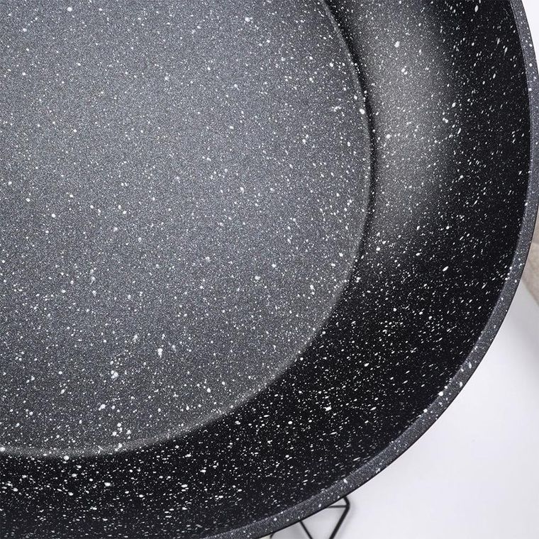 Vilde, Black & Wood, zestaw patelni, 20/24/28 cm, 3 szt.