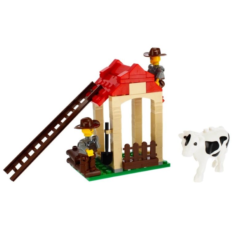 Alleblox, farma, klocki konstrukcyjne, 344 elementy